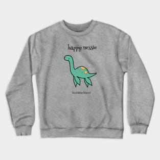 Happie Nessie by Bumblebee Biscuit Crewneck Sweatshirt